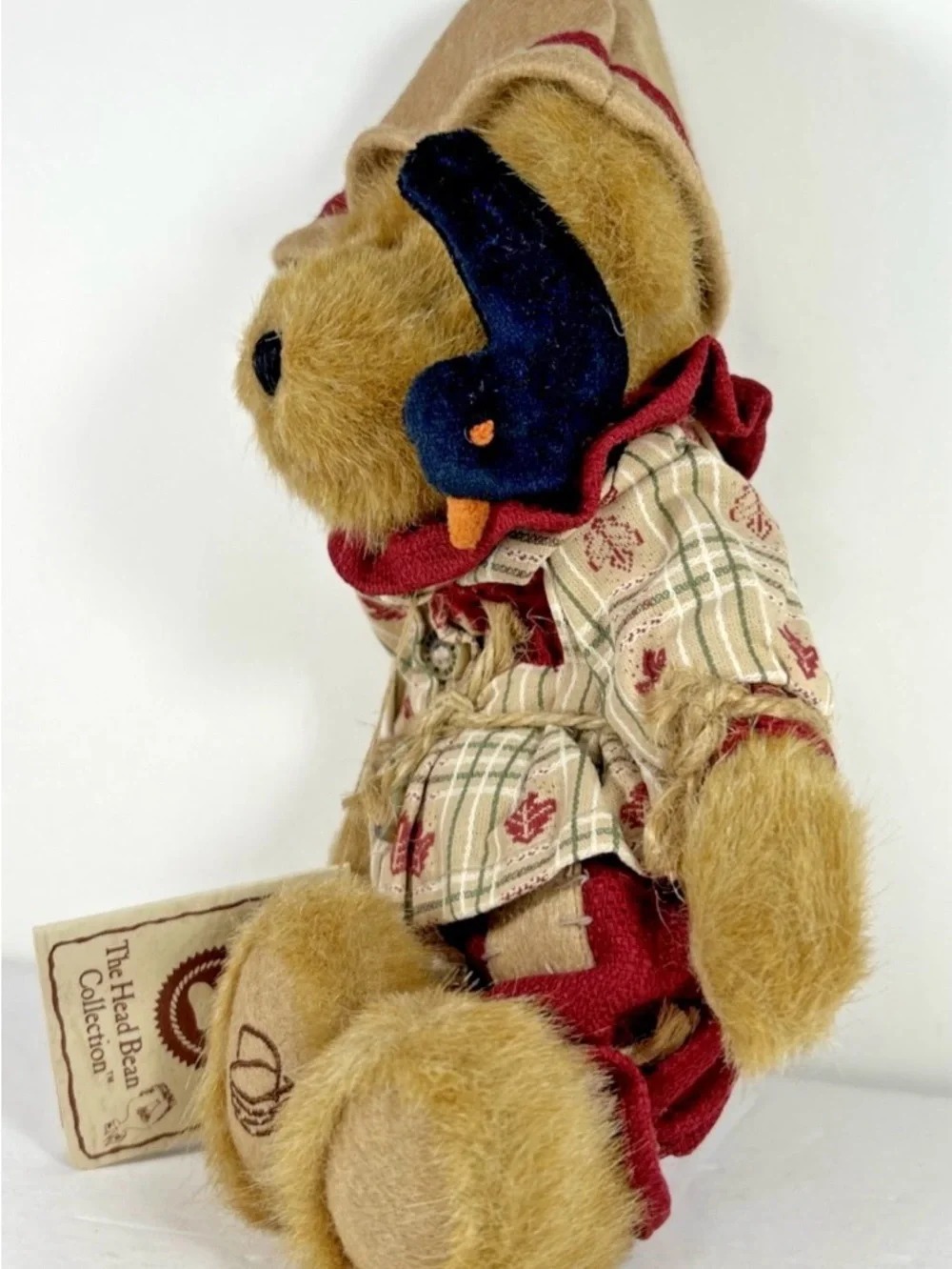 Longaberger Boyd's Bear Exclusive Rusty Scaredy Scarecrow Bear Limited 2001 NWT